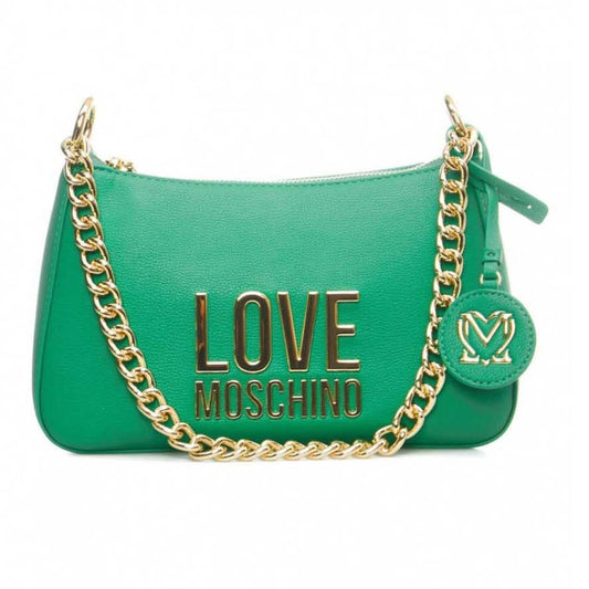 Love Lettering Shoulder Bag With Chain Strap