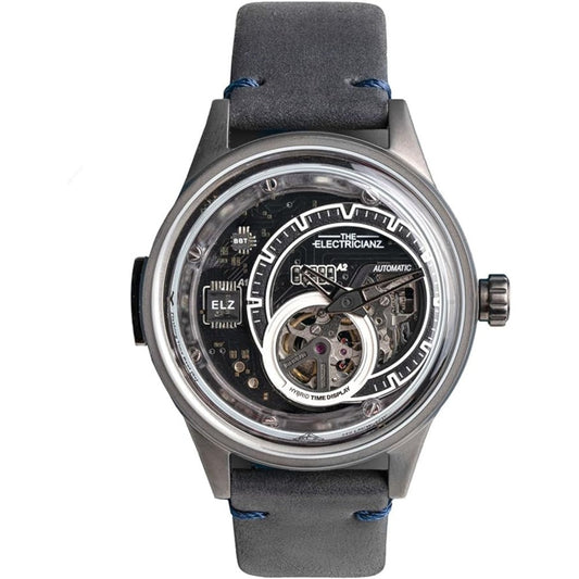 Men The Hybrid Grey 43mm Watch