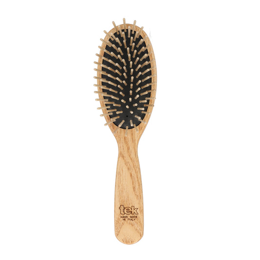 Big Oval Antistatic Wood Hair Brush