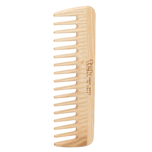 Small Antistatic Wood Hair Comb With Wide Teeth