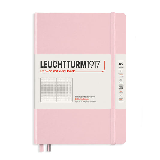 Classic Hardcover Powder Pink A5 Notebook