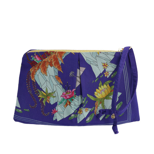 Clutch From Gucci's Chinoiserie Scarf