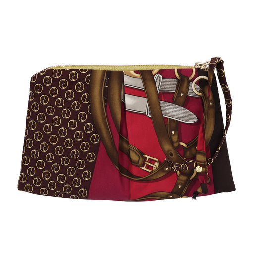 Clutch From Gucci's Equestrian Straps Scarf