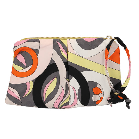 Clutch From Emilio Pucci's Graphic Gears Scarf