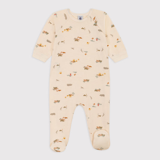 Baby Printed Cotton Sleepsuit