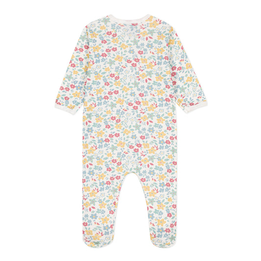 Baby Floral Cotton Sleepsuit